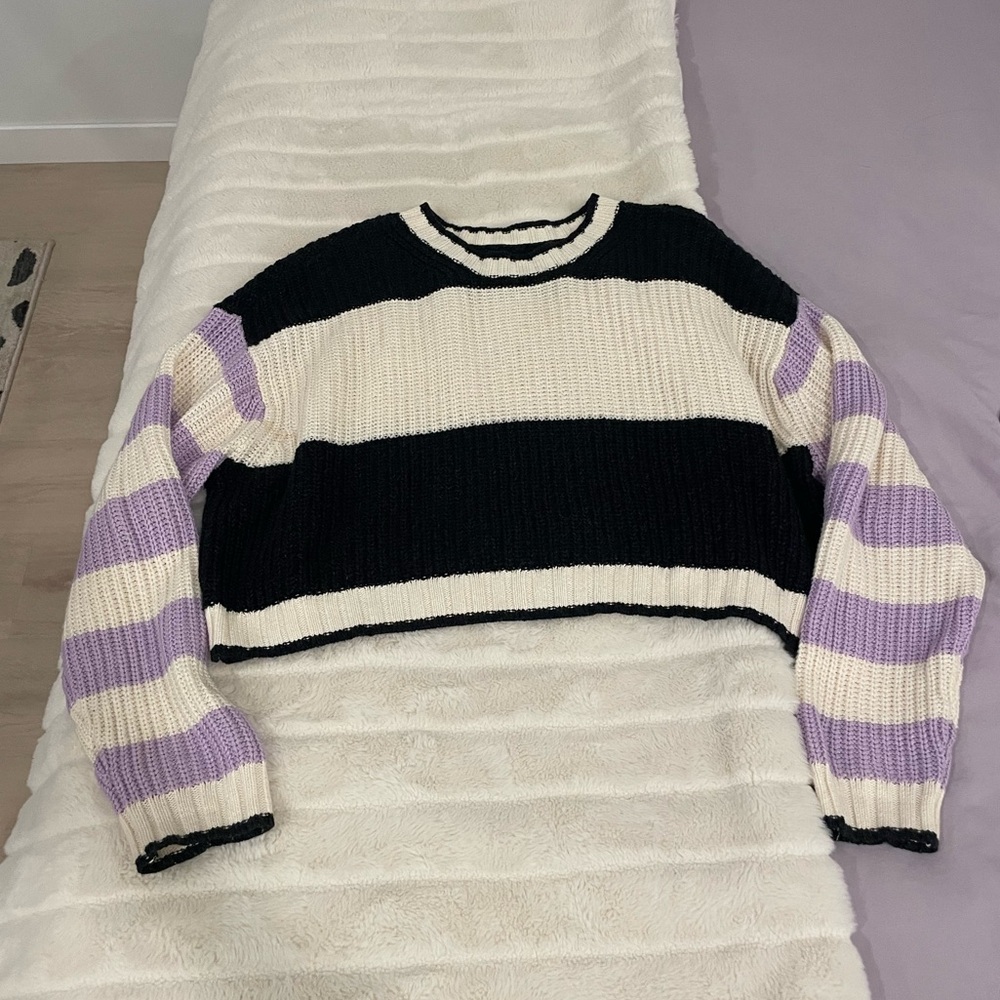 Bundle and save: American Eagle striped cropped sweater